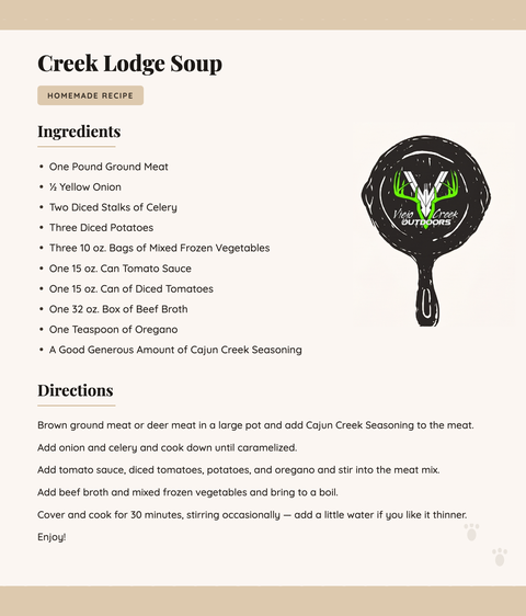 Creek Lodge Soup Recipe